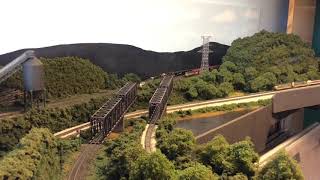 N scale  the Erie lackawanna layout [upl. by Nojad582]