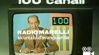 Spot  Radiomarelli TV Color 100 canali anni 70 [upl. by Griffis]