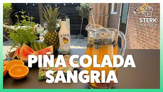 Piña Colada Sangria  Koken amp bakken met SterkInDeKeuken [upl. by Barcellona]