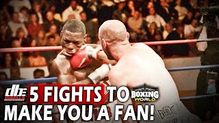 5 Fights PROMISE to Make You a Boxing Fan PART 1  Full Fight Marathon  Boxing World [upl. by Sunday976]