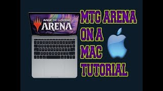 MTG Arena ON THE MAC Setup tutorial No vm required [upl. by Friedman338]