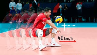 The FASTEST Volleball Player In The World  Jenia Grebennikov  Unbelivable SPEED  Crazy Libero [upl. by Tranquada]