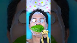 PAPA LAGI MASKERAN skincare review voiceeffects funny jahil viralvideo anakanak shots [upl. by Sherline522]