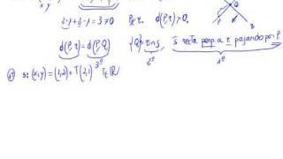 Distancia de punto a recta Sin fórmula [upl. by Erdreid763]