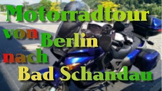 Motorradtour  Berlin  Bad Schandau  Elbsandsteingebirge  Motovlog [upl. by Sheya]