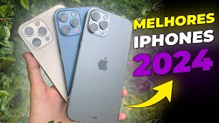 Melhores IPHONES Custo Benefício para Comprar em 2024 Qual a Melhor Opção [upl. by Huppert723]