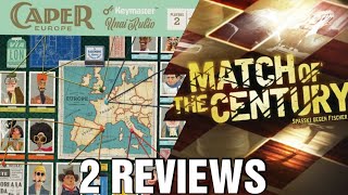 Match of the Century amp Caper Europe Reviews  Chairman of the Board [upl. by Jb]