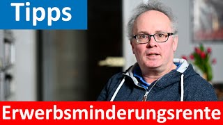 Tipps zur Erwerbsminderungsrente  Thomas Gasch [upl. by Hallvard]