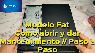 PS4 FAT Como abrir y dar Mantenimiento  Trucos y Consejos [upl. by Conn669]