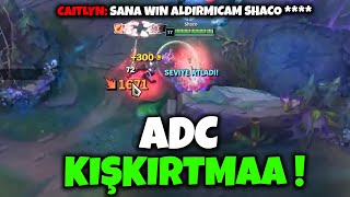 SHACO NERF YEMEDEN ÖNCEKİ SON ADC KIŞKIRTMA 🤡 [upl. by Mill]