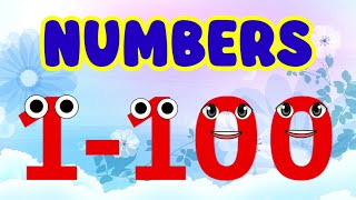 1 to 100 Number Name 0ne to Hundred Number  1 100 count  one two ABCD Numbername Kaisegyan [upl. by Saddler]