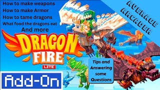 Minecraft Dragon Fire Lite tips [upl. by Lienahs]