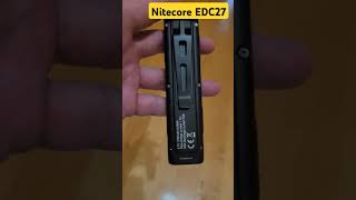 Фонарь Nitecore EDC27 [upl. by Yesmar350]