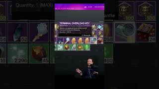 Use your Terminal Overload Keys fast Another Destiny 2 Lightfall consumable issue [upl. by Oberg]