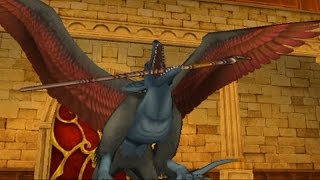 ドラゴンクエスト8 DQ8 3DS版 空と海と大地と呪われし姫君 魔犬レオパルド戦 [upl. by Anilak465]