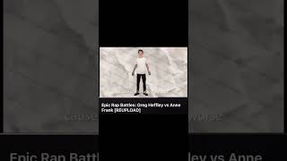 Epic Rap Battles Greg Heffley vs Anne Frank [upl. by Lladnek648]