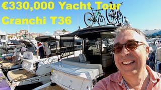 €330000 Yacht Tour Cranchi T36 [upl. by Lizzy741]