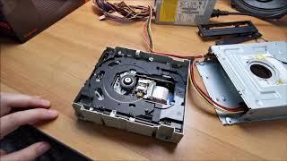 How to clean an optical CD DVD drive that is not reading disks anymore [upl. by Sej798]