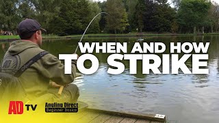 When And How To Strike – Coarse Fishing Beginner Basic [upl. by Ytsrik759]