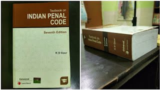 Indian Penal Code IPC by KDGaur Review  Universal amp Lexis Nexus Publication [upl. by Cressi]