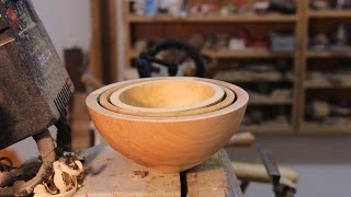 Turning an Oryoki Bowl Set [upl. by Gnouhc]