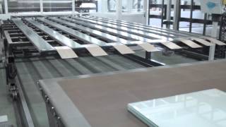 PVBampEVA processing laminated glass with PUJOL100 [upl. by Aloke]