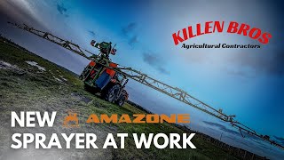 Killen Bros  New Amazone Sprayer at Work [upl. by Nancy]