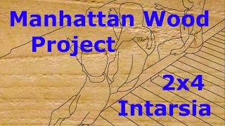 29  2x4 Intarsia  Manhattan Wood Project [upl. by Can]