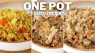 One Pot Chicken  3 Easy Ways [upl. by Leonid]