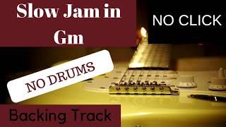 Slow Jam Neo Soul no drums Drumless Backing Track No click [upl. by Chak]