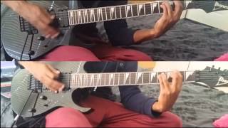 Orphaned Land  Fail Guitar Cover  Rhythm  Lead [upl. by Lucita41]