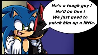 What If Sonic Saved Shadow Sonic Comic Dub [upl. by Eelak]