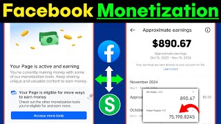 Facebook Monetization Eligibility In Hindi  Facebook Ko Monetise Kaise Kare 2024  Part 1 [upl. by Ahsienyt373]