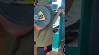 Barbell bicep curl bicep arm gymmotivation crossfit [upl. by Isdnil]