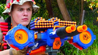 Nerf War Million Subscribers Battle 2 [upl. by Medlin610]