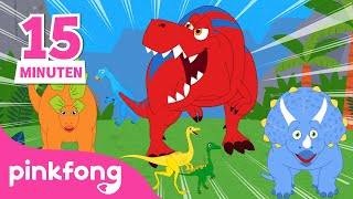 DinoKinderlieder Mix  Dinosaurier Lieder  Pinkfong Lieder für Kinder [upl. by Razaele]