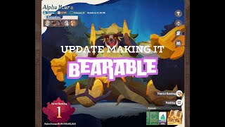 Update Alpha Bear Guide for 923 AFK Journey [upl. by Berkman955]