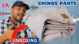 Roadster Chinos Pants for Men  Trousers  Unboxing and Review  Best Chinos for Men at Online [upl. by Mori]