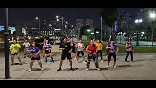 Zumba dance fitness lovers AUHADZDF by Coach Joyce [upl. by Edd]