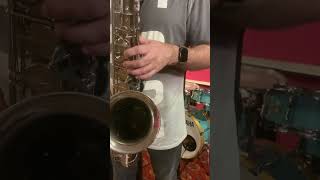 Saxophone Tenor SML Standard 1956 Gold Medal [upl. by Kudva]