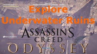 Explore the Underwater Ruins Language of the Ancients Boetia Assassins Creed Odyssey [upl. by Annohsed]