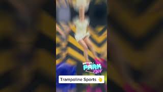 Trampoline Sports  trampolinepark trampolinefun fun waterparkthrills Water Park Fun [upl. by Henrie]