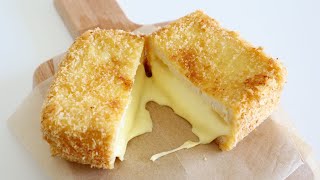 Deepfried Grilled Cheese Sandwich  Deepfried Bread with Cheese [upl. by Necyla]