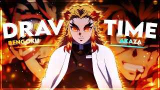 Akaza vs Rengoku 🔥  Demon Slayer AMVEDIT 4k  FREE CLIPS [upl. by Natan581]