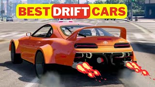 Top 10 Best Drift Cars in GTA 5 Online 2024 [upl. by Ailelc489]