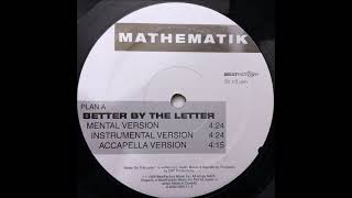 Mathematik – Better By The Letter [upl. by Simaj569]