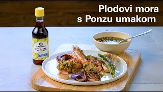 Recept Plodovi mora s Ponzu umakom [upl. by Lednyc]