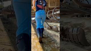 Talk Dairy to Me 🐄 dairyfarmer dairyfarmlife farmersdaughter [upl. by Lraep985]