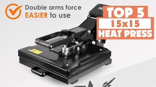 Top 5 Best 15x15 Heat Press Machine in 2023 [upl. by Formica300]