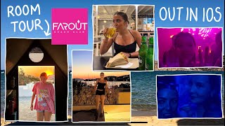 GREEK ISLAND HOPPING IOS DAY 1🕺🏻early ferries FAR OUT review  night outeuro summer day 3642 [upl. by Opportina]